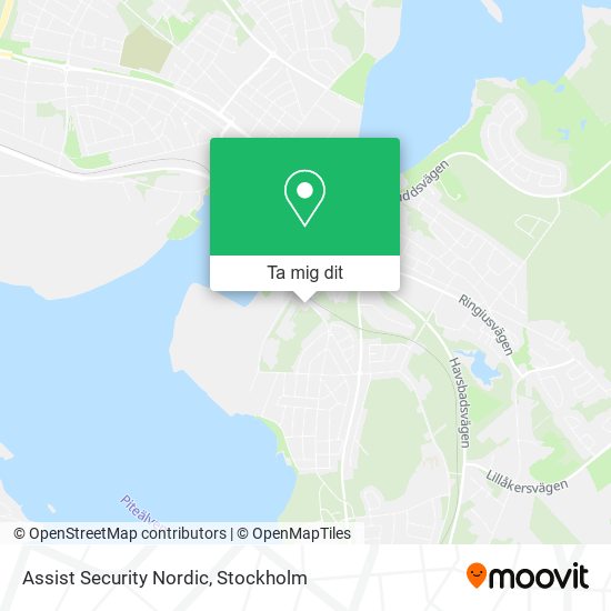Assist Security Nordic karta