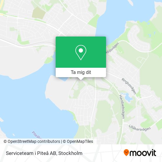 Serviceteam i Piteå AB karta