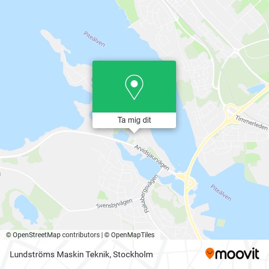 Lundströms Maskin Teknik karta
