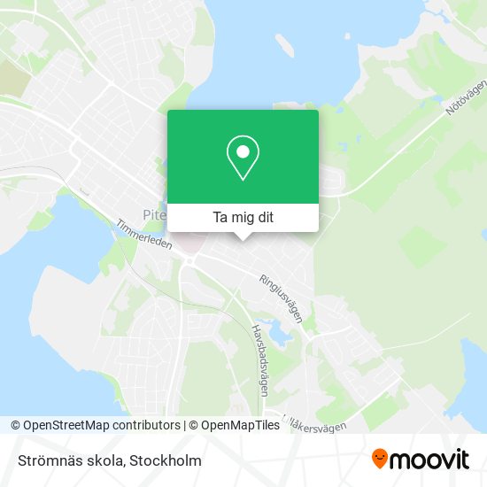 Strömnäs skola karta