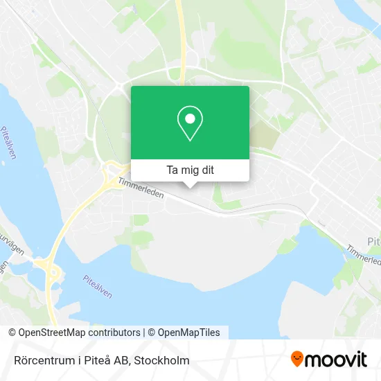 Rörcentrum i Piteå AB karta