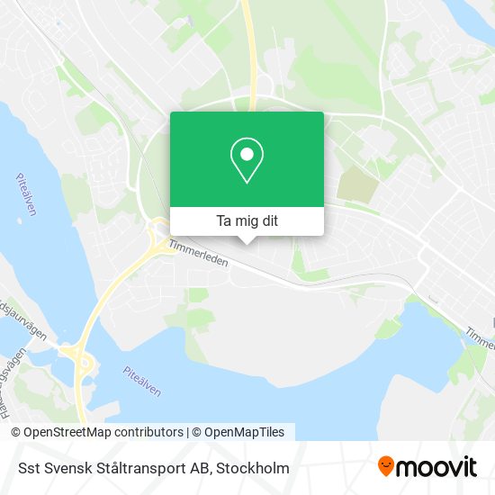 Sst Svensk Ståltransport AB karta