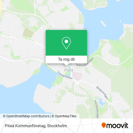 Piteå Kommunföretag karta