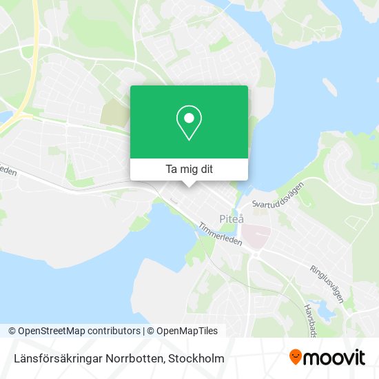 Länsförsäkringar Norrbotten karta