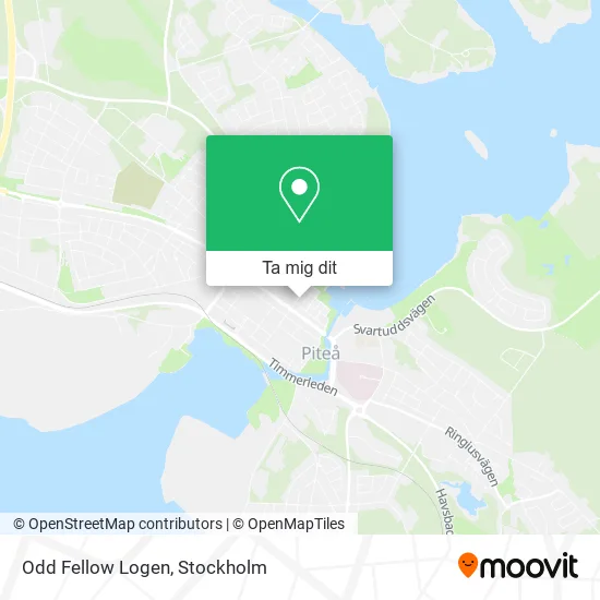 Odd Fellow Logen karta