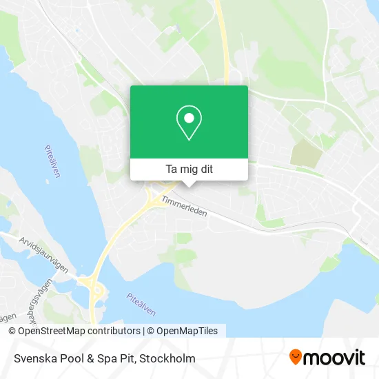Svenska Pool & Spa Pit karta