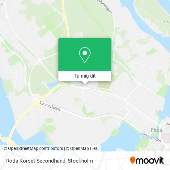 Roda Korset Secondhand karta