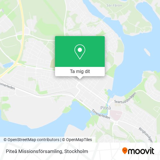 Piteå Missionsförsamling karta