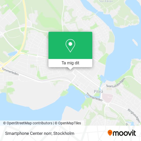 Smartphone Center norr karta