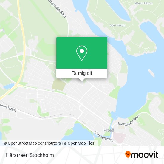 Hårstrået karta