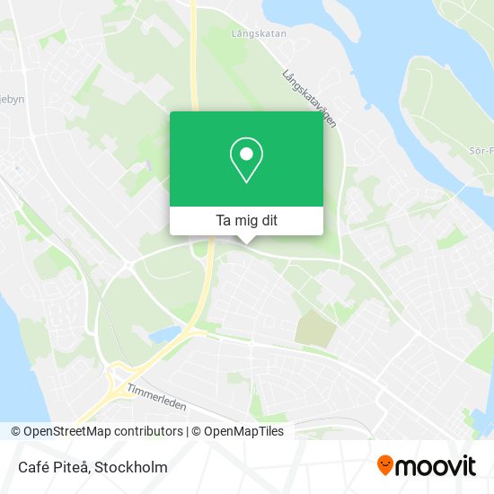Café Piteå karta