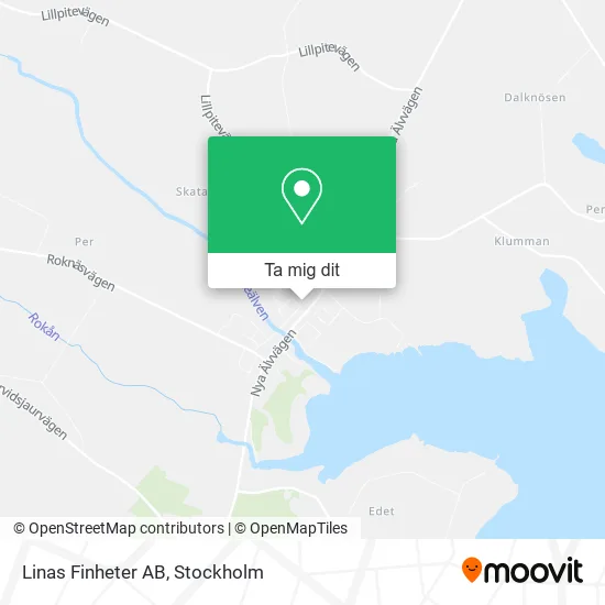 Linas Finheter AB karta