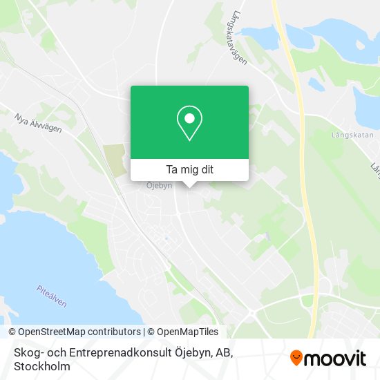 Skog- och Entreprenadkonsult Öjebyn, AB karta