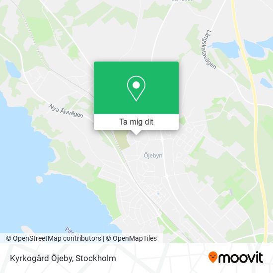 Kyrkogård Öjeby karta