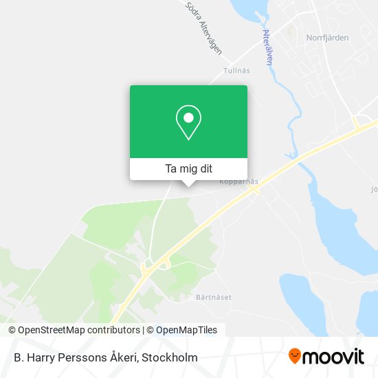 B. Harry Perssons Åkeri karta