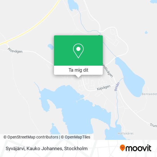 Syväjärvi, Kauko Johannes karta