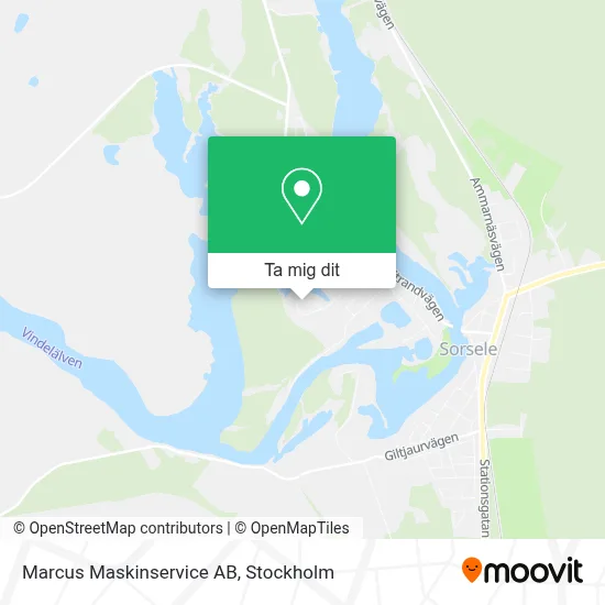 Marcus Maskinservice AB karta