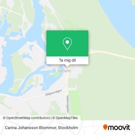 Carina Johansson Blommor karta