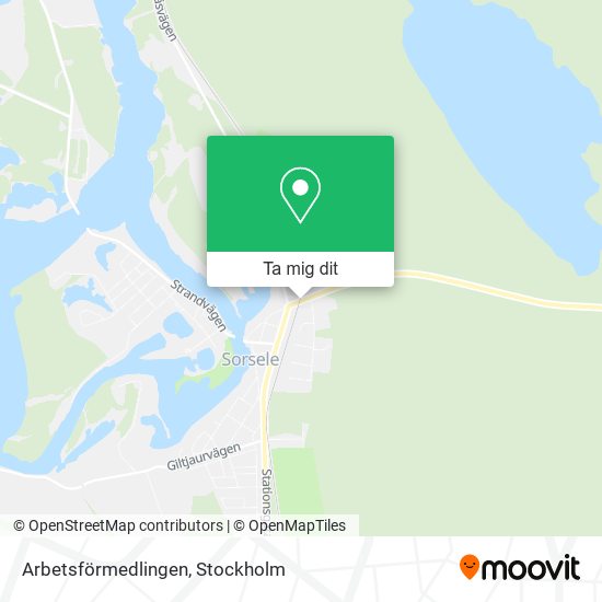 Arbetsförmedlingen karta
