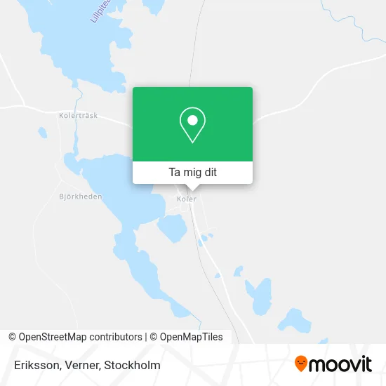 Eriksson, Verner karta