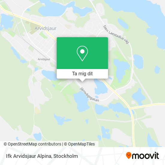 Ifk Arvidsjaur Alpina karta