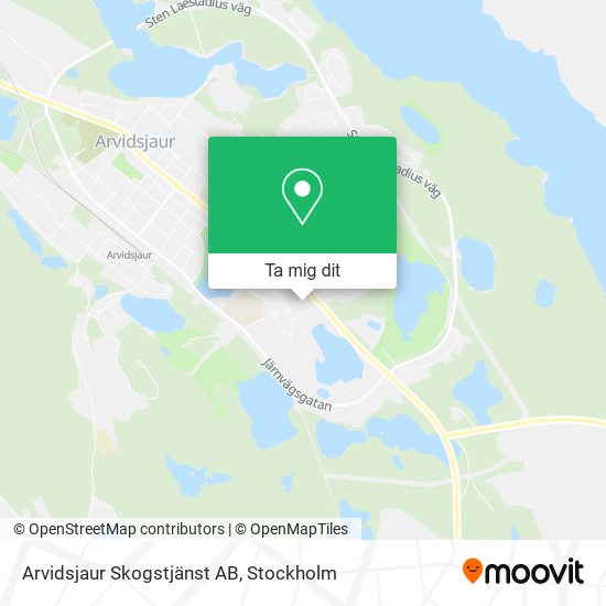 Arvidsjaur Skogstjänst AB karta