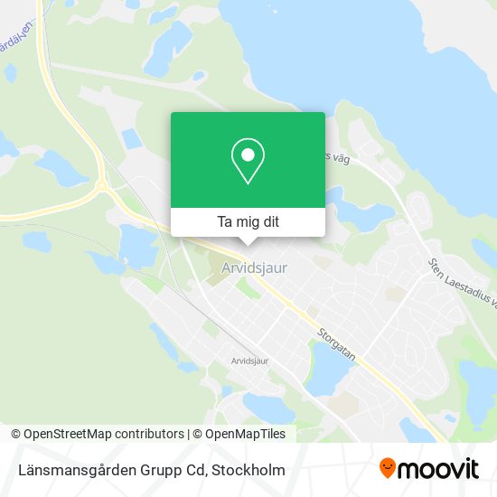 Länsmansgården Grupp Cd karta