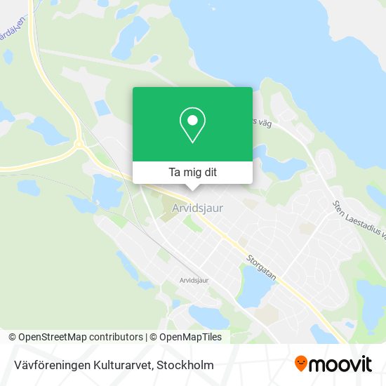 Vävföreningen Kulturarvet karta