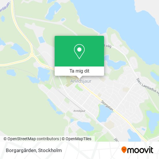 Borgargården karta