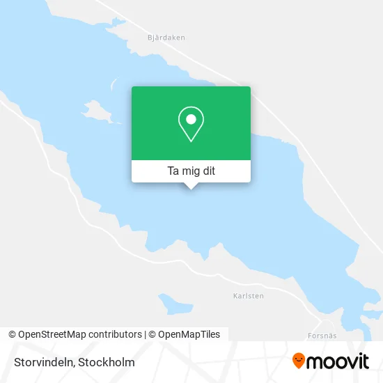 Storvindeln karta