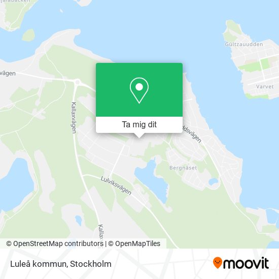 Luleå kommun karta