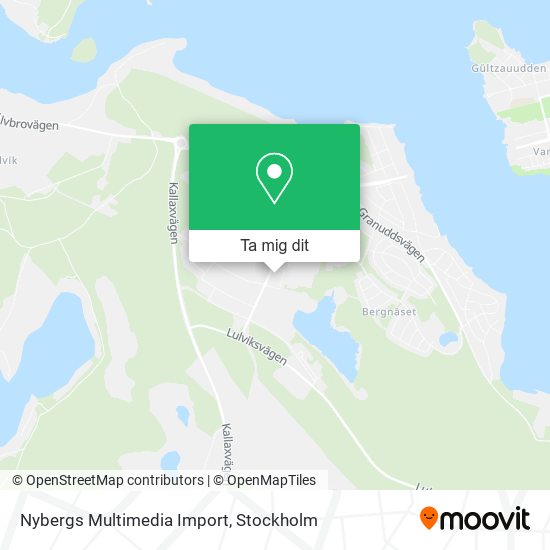 Nybergs Multimedia Import karta