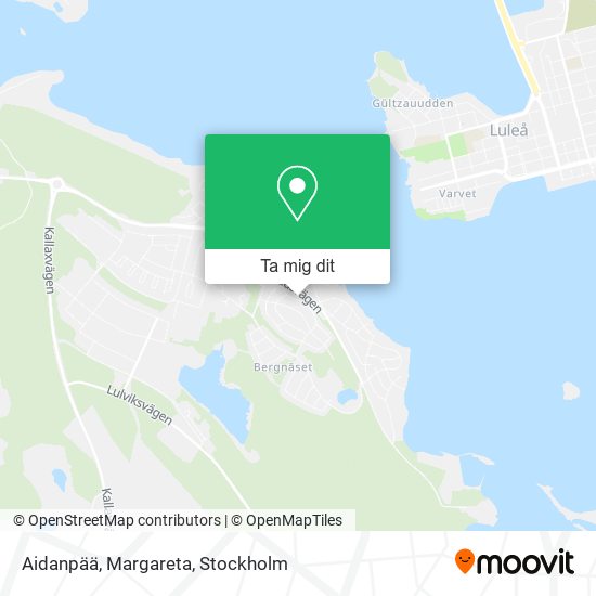 Aidanpää, Margareta karta
