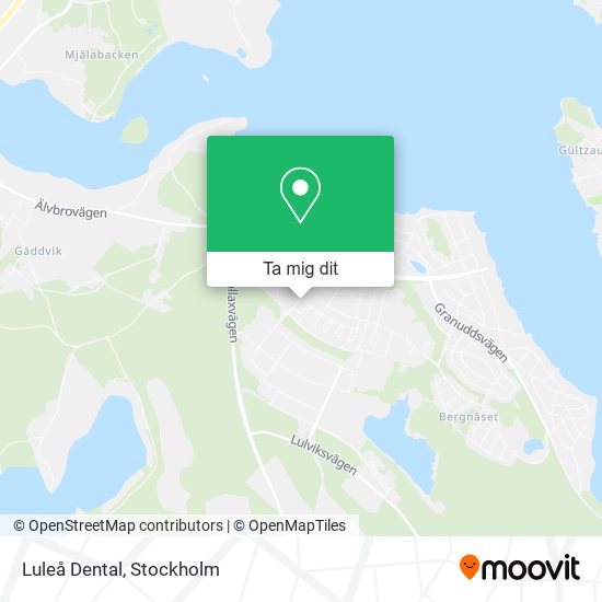 Luleå Dental karta