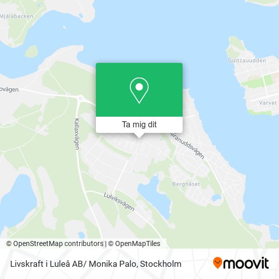 Livskraft i Luleå AB/ Monika Palo karta