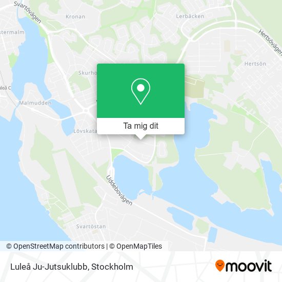 Luleå Ju-Jutsuklubb karta