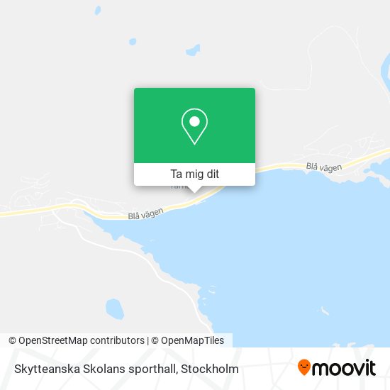 Skytteanska Skolans sporthall karta