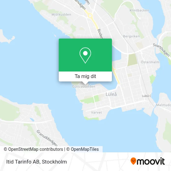 Itid Tarinfo AB karta