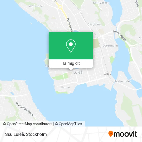 Ssu Luleå karta