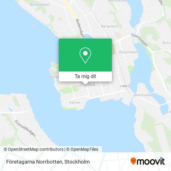 Företagarna Norrbotten karta