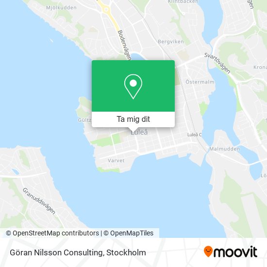 Göran Nilsson Consulting karta
