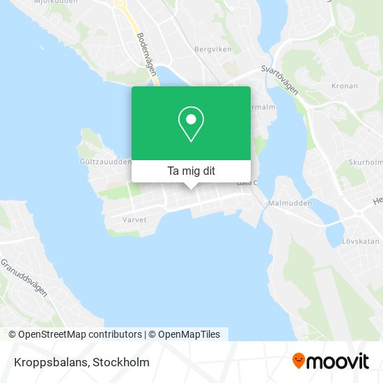 Kroppsbalans karta