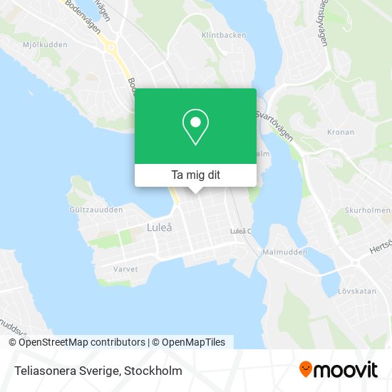 Teliasonera Sverige karta