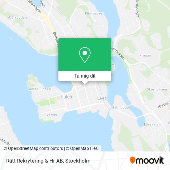 Rätt Rekrytering & Hr AB karta