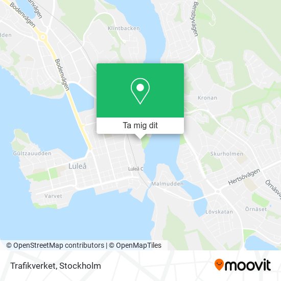 Trafikverket karta