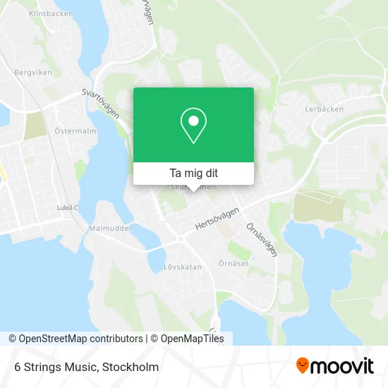 6 Strings Music karta