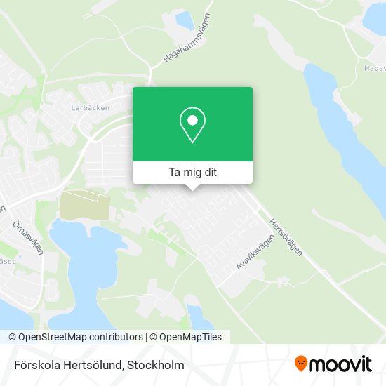 Förskola Hertsölund karta