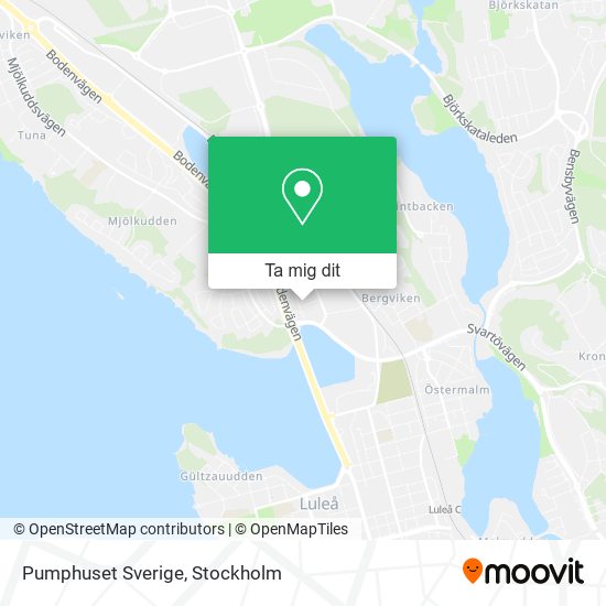 Pumphuset Sverige karta
