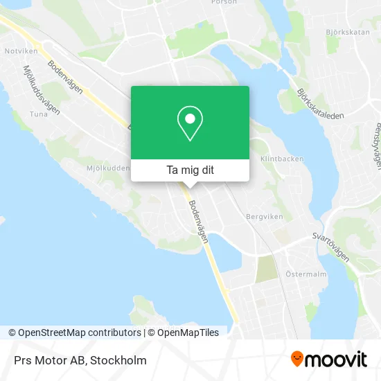 Prs Motor AB karta