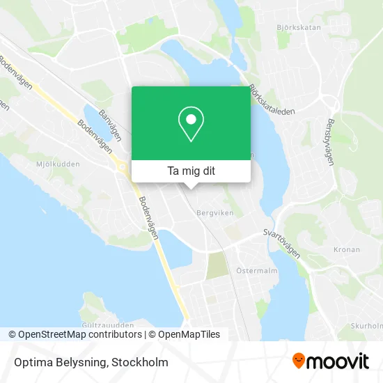 Optima Belysning karta